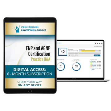 FNP and AGNP Certification Practice Q&A (Digital Access: 6-Month Subscription) image