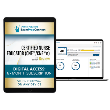 Certified Nurse Educator (CNE®/CNE®n) Review, Fourth Edition (Digital Access: 6-Month Subscription) image